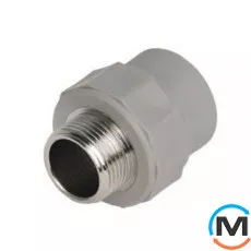 Полипропиленовая муфта Berkeplastik комб. Н.Р. 20x3/4", фото 