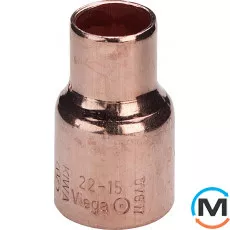 Муфта редукційна Ø28 х 15 (мідна) -105037 Viega GmbH 95240, Варіант: ВР, Модифікація: 28 х 15, Діаметр (мм): 28, фото 