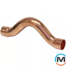 Обвід мідний IBP (2 муфти) 15, Варіант: 2 муфти, Діаметр (мм): 15, фото 