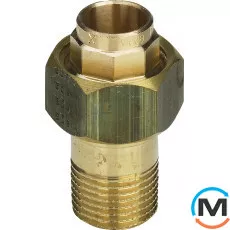 Складання Ø54 х 2" З (бронзова) -129620 Viega GmbH 94341g, Тип різьблення: Зовнішня, Діаметр різьблення: 2", Виконання: Прямий, Діаметр (мм): 54, фото 