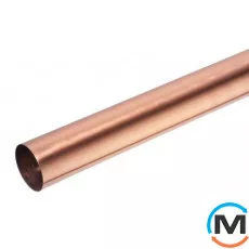 Труба мідна KME Sanco тверда у відрізках 15 x 1, Тип міді: Тверда, Діаметр (мм): 15, Робочий тиск (бар): 25, Товщина стінки (мм): 1, фото 