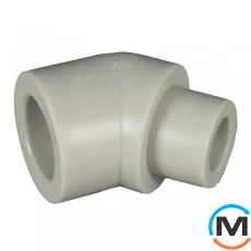 Полипропиленовый угол Berkeplastik наружный-внутренний 20 мм 45°, Вариант: НВ, Диаметр (мм): 20, Угол: 45, Рабочее давление (бар): 25, фото 