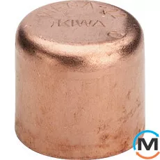 Заглушка Ø42 (мідна) -113155 Viega GmbH 95301, Діаметр (мм): 42, фото 