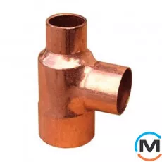 Трійник мідний редукційний IBP 22-15-22, Модифікація: 22x15x22, Діаметр (мм): 22, фото 