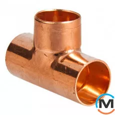 Трійник Ø12 (мідний) -101435 Viega GmbH 95130, Модифікація: 12 х 12 х 12, Діаметр (мм): 12, фото 