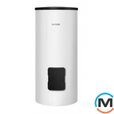 Бойлер Buderus Logalux бівалентний SM300/5 W – білий, Об'єм (л): 300, Виконання: Вертикальний, Колір: Білий, Кількість змійовиків: 2, фото 