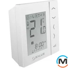 Беспроводной, цифровой регулятор температуры Salus 4в1, белый, 230V, фото 