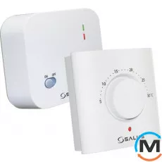 Электронный, суточный беспроводной терморегулятор Salus, фото 