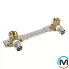 Настенная водорозетка Sanha 3fit-Press 25980g 16х1/2" ВР, фото 