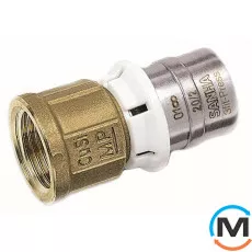 Переходник Sanha 3fit-Press 25270g 32х 1" ВР, Тип резьбы: Внутренняя, Диаметр резьбы: 1", Назначение труб: Универсальная, Диаметр (мм): 32, Рабочее давление (бар): 10, фото 