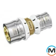 Редукция Sanha 3fit-Press 25240 32х16, Вариант: 32х16, Назначение труб: Универсальная, Диаметр (мм): 32, Рабочее давление (бар): 10, Материал: Бронза Кремнистая, фото 