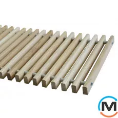 Ґрати Carrera дерев'яні 250/1750, Виконання: Дерев'яна, Ширина (мм): 250, Довжина (мм): 1750, фото 