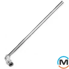 Трубка Sanha 3fit-Press 25003 Г-образная 15x16х300, Модификация: Г-образная 15x16х300, Назначение труб: Универсальная, Диаметр (мм): 16, Рабочее давление (бар): 10, Материал: Медь, фото 