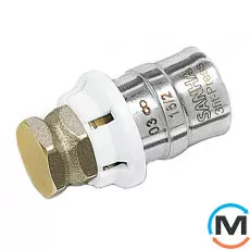 Заглушка Sanha 3fit-Press 25290 16мм, Назначение труб: Универсальная, Диаметр (мм): 16, Рабочее давление (бар): 10, фото 
