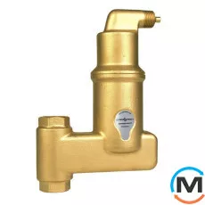 Сепаратор повітря Spirotech SpiroVent Air ¾" Vertical, Діаметр різьблення: 3/4", Виконання: Вертикальний, Матеріал: Латунь, фото 