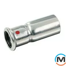 Абзац-муфта оцинкована Sanha 24243 54x35, Варіант: НВ, Модифікація: 54x35, Діаметр (мм): 54, фото 