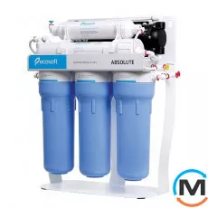 Фильтр обратного осмоса Ecosoft Absolute 5-50P с помпой на станине, фото 