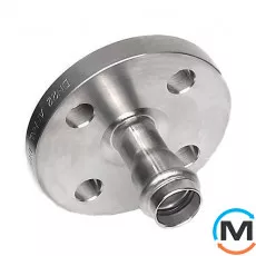 Фланець із нержавіючої сталі Sanha NiroSan VA-PF 80/88,9, Діаметр (мм): 89, фото 