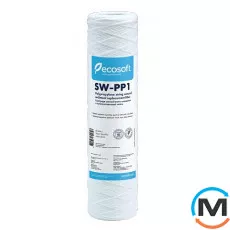 Картридж із поліпропіленової нитки Ecosoft 2,5"x10" 1 мкм, фото 