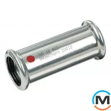 Муфта оцинкована Sanha рухома 24270S 28, Варіант: Рухлива, Діаметр (мм): 28, фото 