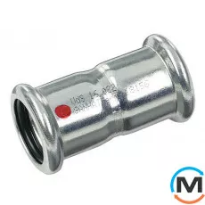 Муфта оцинкована Sanha сполучна 24270 88,9, Варіант: Сполучна, Діаметр (мм): 89, фото 