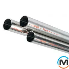 Труба з оцинкованої сталі Sanha 15х1,2, Діаметр (мм): 15, Товщина стінки (мм): 1.2, фото 