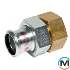 Складання сталеве Ø15 х 1/2" В оцинкована RM Steelpres 384/001, Тип різьблення: Внутрішня, Діаметр різьблення: 1/2", Діаметр (мм): 15, фото 