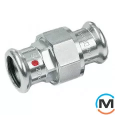 Згон оцинкований Sanha 24330 18 Пр-Пр, Діаметр (мм): 18, фото 