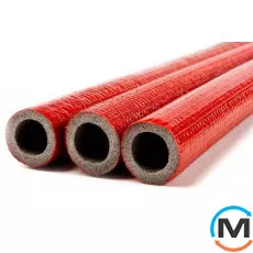 Ізоляція зі спіненого поліетилену для труб Thermaflex EcoLine R C-28/6, Вид ізоляції: Трубчаста, Захисне покриття: Червоне, Внутрішній діаметр (мм): 28, Товщина ізоляції (мм): 6, фото 