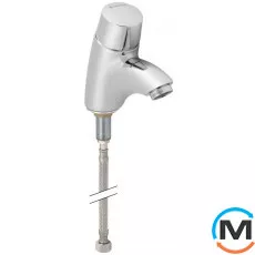 Натискний порційний кран Geberit WT26 хром, фото 