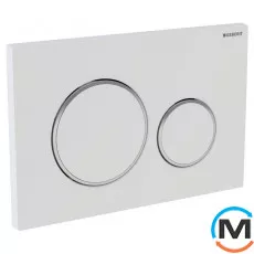 Кнопка Geberit Sigma 20 белый / хром глянец / белый