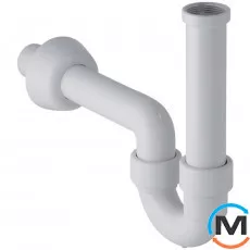 Сифон U-подібний Geberit для умивальника, НП d 40, фото 