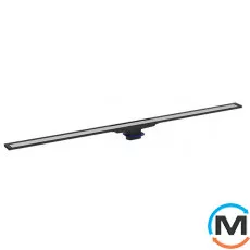 Дренажний канал Geberit CleanLine 20 темний метал матовий метал, нерж. сталь, 300-900 мм, фото 