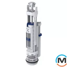 Зливний клапан Geberit type 290, подвійний змив, хром глянсовий, фото 