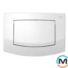 Панель одинарного зливу для унітазу TECEambia (білий), фото 