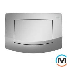 Панель одинарного зливу для унітазу TECEambia (хром матовий), фото 