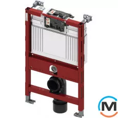 Модуль TECE для підвісного унітазу з фронтальним або горизонтальним положенням панелі зливу, фото 