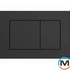 Панель подвійного змиву TECEnow для унітазів (чорна), фото 