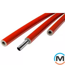 Ізоляція зі спіненого поліетилену для труб Thermaflex Thermacompact S E-28, Вид ізоляції: Трубчаста, Захисне покриття: Червоне, Внутрішній діаметр (мм): 28, Товщина ізоляції (мм): 9, фото 