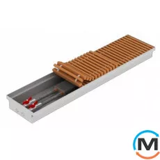 Внутрипольный конвектор FanCoil FC 12 +3 230x2500x120, Тип конвектора: Без вентилятора, Корпус конвектора: Нержавеющая сталь, Кол-во теплообменников: 4, Глубина (мм): 120, Ширина (мм): 230, Длина (мм): 2500, фото 