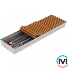 Внутрипольный конвектор FanCoil FCF 09 mini PREMIUM 230x1250x90, Тип конвектора: С вентилятором, Корпус конвектора: Нержавеющая сталь, Кол-во теплообменников: 1, Напряжение вентилятора: 24 V, Глубина (мм): 90, Ширина (мм): 230, Длина (мм): 1250, фото 