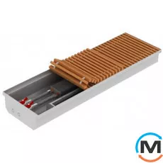 Внутрипольный конвектор FanCoil FCF 12 +3 PREMIUM 300x2500x120, Тип конвектора: С вентилятором, Корпус конвектора: Нержавеющая сталь, Кол-во теплообменников: 4, Напряжение вентилятора: 24 V, Глубина (мм): 120, Ширина (мм): 300, Длина (мм): 2500, фото 