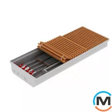 Внутрипольный конвектор FanCoil FCF 12 Plus 380x2000x120, Тип конвектора: С вентилятором, Корпус конвектора: Нержавеющая сталь, Кол-во теплообменников: 2, Напряжение вентилятора: 12 V, Глубина (мм): 120, Ширина (мм): 380, Длина (мм): 2000, фото 