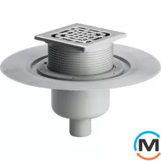 Трап прямий підлоговий (нерж.) 50мм VIEGA, фото 