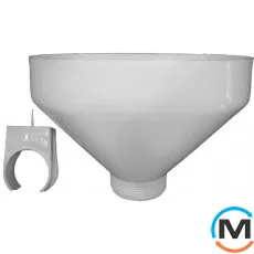 Крапельна вирва HL 6/4" з скобою для кріплення труб, фото 