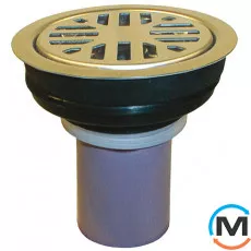 Вирва HL d110мм з решіткою з нержавіючої сталі d85мм, фото 