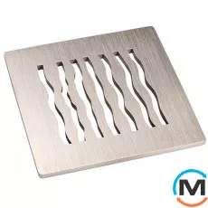 Грати з високоякісної сталі HL (V4A) 115х115мм "Orinoko", фото 