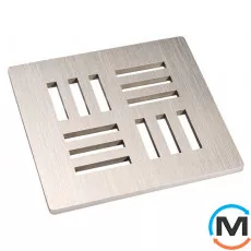 Грати з високоякісної сталі HL (V4A) 115х115мм "Nil", фото 