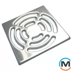 Грати з високоякісної сталі HL 115х115мм "Rondo", фото 