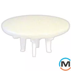 Декоративна кришка HL біла d 86мм, фото 